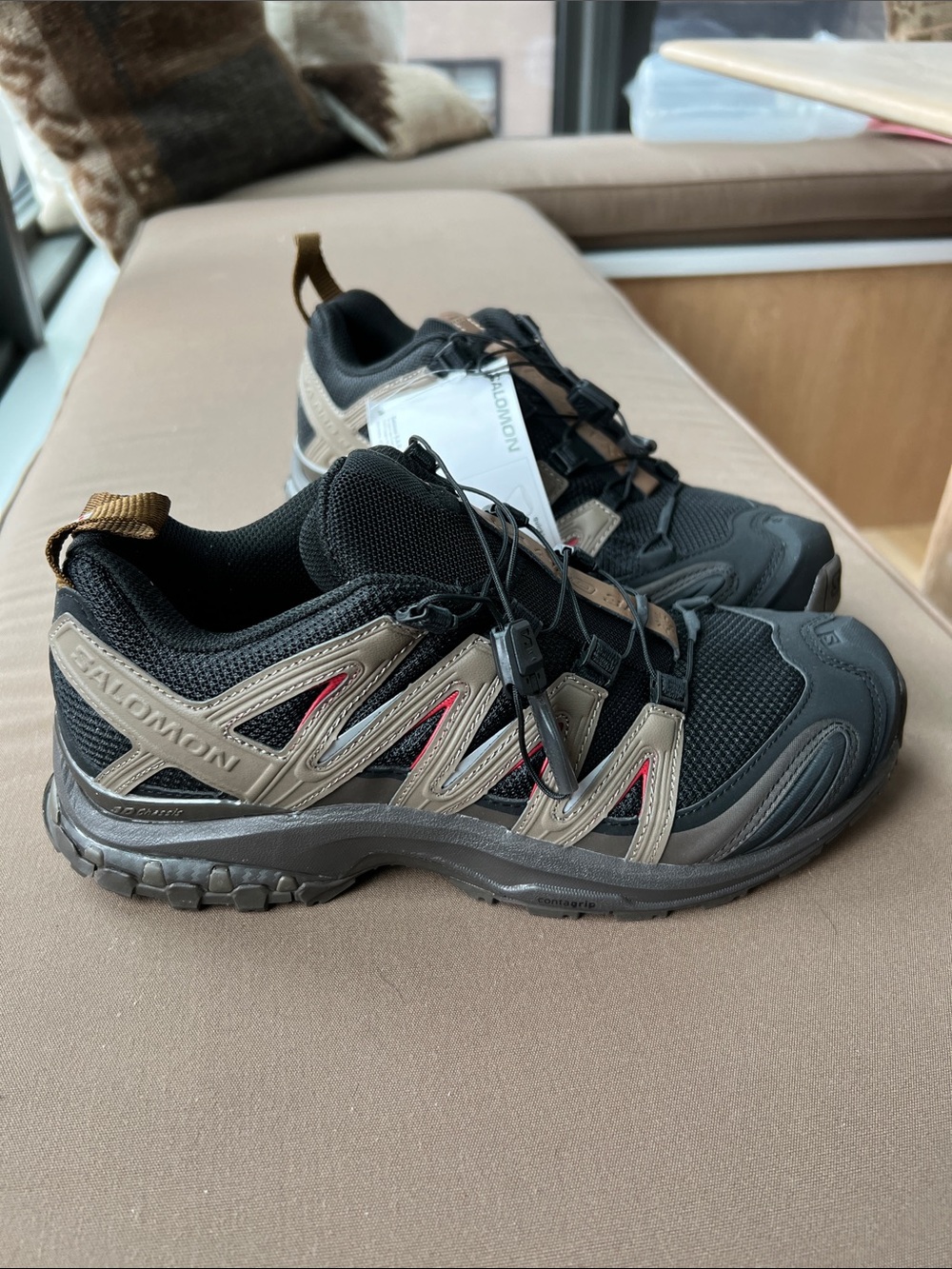 NWT Salomon Black Sneakers